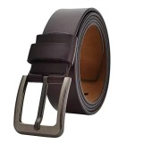 Cumpara ieftin Curea pentru barbati C-138, piele naturala, Maro inchis