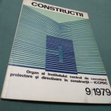 Cumpara ieftin REVISTA CONSTRUCTII NR 9 /1979