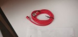 Cumpara ieftin Cablu Magnetic de incarcare Smartphone, Tableta 2m fara plug in roso nou #1-117