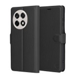 Husa OnePlus 13R Techsuit Leather Folio, negru