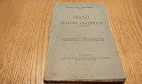 TRATAT DE CULTURA LEGUMELOR - Nicolae Iacobi, Zamfir Moraru - Institutul de Arte Grafice Bucovina, 1929, 220 p. cu 81 figuri in text