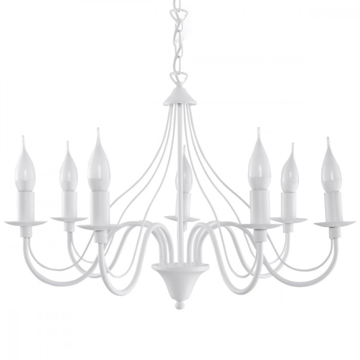 Candelabru MINERWA 7 alb, Sollux Lighting
