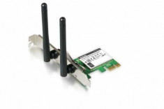 Adaptor wireless Tenda W322E, PCI Express, antene externe, 300Mbps foto