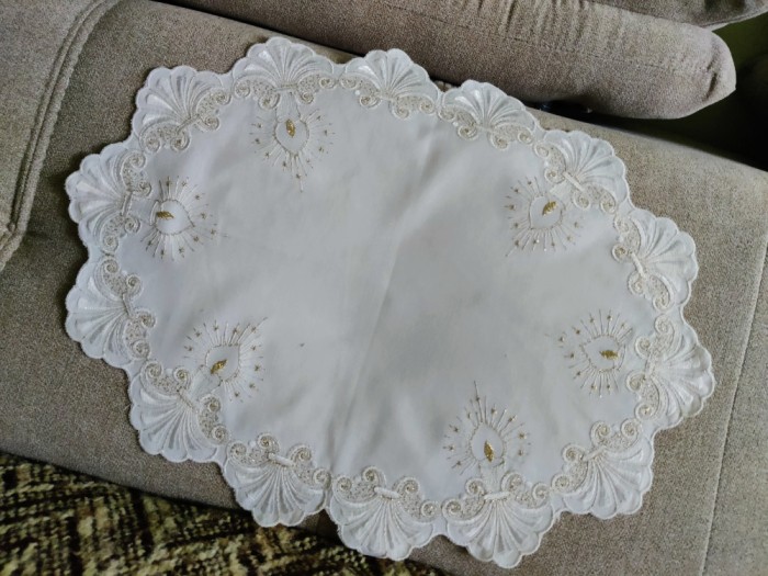 Mileu cu broderie pt Sărbători de iarnă