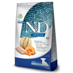 Farmina N&amp;amp;amp;D dog OCEAN PUMPKIN (GF) puppy mini, cod &amp;amp;amp; cantaloupe melon 2,5 kg foto