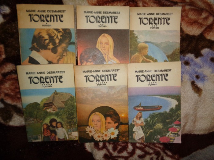 Torente - Marie Anne Desmarest / 6 volume ( Nu trimit prin curierat )
