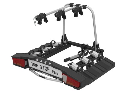 Suport pentru 3 biciclete cu prindere pe carligul de remorcare Hakr Trip 3 Top Plus foto