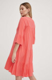 Answear Lab rochie culoarea portocaliu, mini, evazati