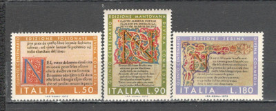 Italia.1972 500 ani editia &amp;quot;Divina Comedie&amp;quot; SI.812 foto