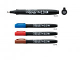 Marker Artline Supreme Calligraphy, Varf Tesit Din Fetru 2.0mm - Negru