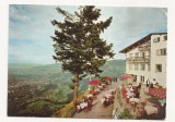 AT6 -Carte Postala-AUSTRIA- Bergrestaurant Karren, Dornbirn , circulata 1969, Fotografie