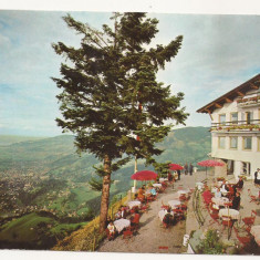 AT6 -Carte Postala-AUSTRIA- Bergrestaurant Karren, Dornbirn , circulata 1969