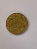 Moneda 5 CENTIMES - 5 CENTIMI - 1992 - Franta - KM 933 (93), Europa