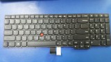 Tastatura laptop noua IBM Thinkpad E550 E555 Black Frame Black ( With point stick ) US