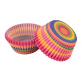 Cosulet briose din hartie, 100 buc, Multicolor