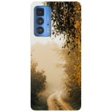 Husa compatibila cu Motorola Edge 20 Lite model Foggy Day, Silicon, TPU, Viceversa, Transparent, Carcasa