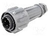 Conector circular, tata, 4 pini, BULGIN - EXP-0911/04/P