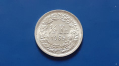 Elvetia , 1/2 Franc 1965 foto