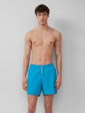 s.Oliver Pantaloni scurti barbati pentru inot cu croiala Regular fit, Albastru deschis, S