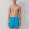 s.Oliver Pantaloni scurti barbati pentru inot cu croiala Regular fit, Albastru deschis, S