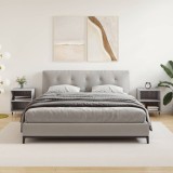 vidaXL Noptiere, 2 buc., gri sonoma, 40x30x50 cm, lemn compozit