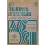 ACTA Stomatologica Internationalia 1/1982