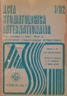 ACTA Stomatologica Internationalia 1/1982 foto