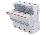 Clemă siguranţe cilindrice DF ELECTRIC 14x51mm pentru şină DIN 50A IP20