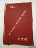 POEMI / POEME - Teresa Maria MORIGLIONI-DRAGAN (dedicatie si autograf) - Bucuresti Editura Univers, 1973