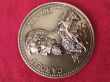 Medalie regele Ferdinand I al Romaniei .Diametru 60 mm