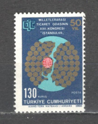 Turcia.1969 Congres international al Camerelor de Comert ST.45 foto
