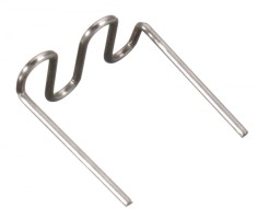 Set 100 de capse pistol sudat, lipit plastic, Zola&reg;, tip RS28, diametru 0.8 mm, argintii