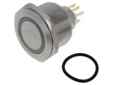 Comutator Anti-Vandalism ONPOW GQ30-L-11ZE/J/R/24V/S 2 Poziții SPDT IP65 3A/220VAC 5A/24VDC