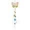 Decoratiune suspendabila model in Forma de Fluture din lemn, 45 cm, Multicolor