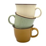 Set 3 Cani ceramice KATE, 350 ml
