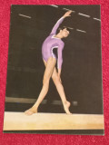 Foto gimnastica-tip carte postala - gimnasta LENUTA RUS