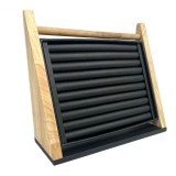 Display Vertical Premium pentru Inele | 40-50 piese | Piele Ecologic?