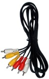 CABLU 3XRCA-3XRCA 1,5M STANDARD