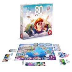 Joc de societate &ndash; 80 days &ndash; Piatnik