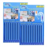 Cumpara ieftin Set 24 betisoare de uz caznic pentru desfundat sifon si scurgeri - Albastru