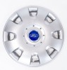 Capace Roti Ford R15, Gri/Negru, ABS, Set 4 Bucati, Compatibil Universal