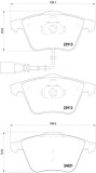 BREMBO P 85 129 PRIME LINE set placute frana,frana disc