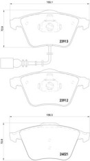 BREMBO P 85 129 PRIME LINE set placute frana,frana disc