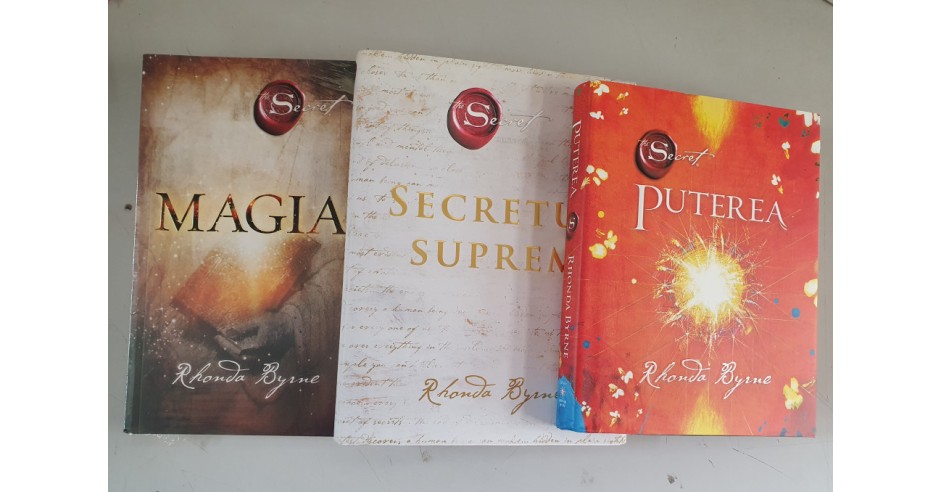 Pachet format din 3 carti din seria Secretul - Rhonda Byrne | arhiva ...