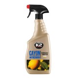 Odorizant deocar cu pulverizator k2 lamaie 700 ml