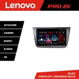 Navigatie Android Seat Altea 2005-2014 QLED 2K, 8+256 GB, 4G, GPS