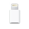 Adaptor Micro USB la Lightning iPhone, Incarcare si Sincronizare, Alb, Compact