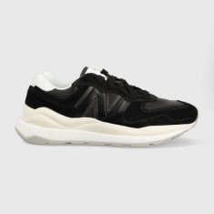 New Balance sneakers din piele M5740slb culoarea negru M5740SLB-SLB