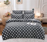 Lenjerie Pat Cocolino Bambolina Co001, Microfibra Plusata, 4 Piese, Cu Elastic, Gri