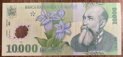 B11 34 - Bancnota foarte veche - Romania - 10000 lei - emisiune 2000 foto